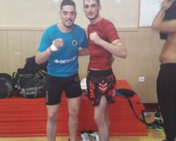 ... mais doit abandonner sur décision médicale, il a 2 cotes de fêlées.