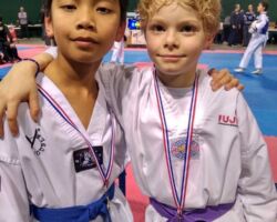 Gabriel et Maël, champions de Nouvelle Aquitaine