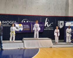 Podium critérium technique d'Alyssa (Or)