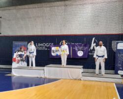 Podium critérium technique d'Ines (Argent)