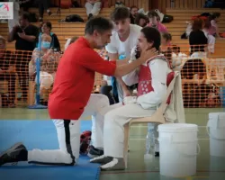 Lola a reçu un mauvais coup...