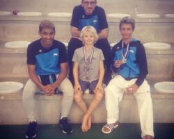 David, Maël et Enzo