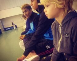 David, Enzo et Maël