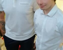 Nos arbitres David et Jules